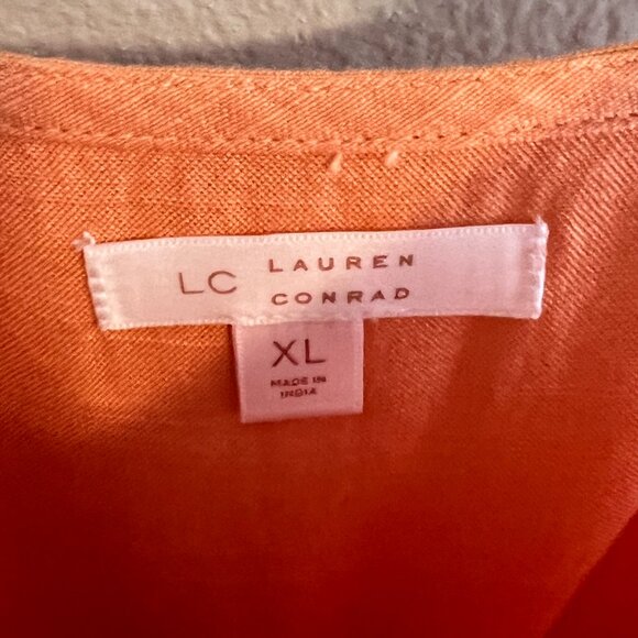 LC Lauren Conrad "Blush Rush" Jumpsuit - Sz XL (NWT) - Picture 3 of 7